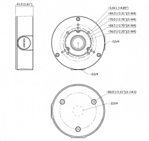 Adapter PFA130-E puszka Dahua