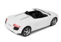 LEAN Toys Autko z Napędem Frykcyjnym Kabriolet Białe 1:18