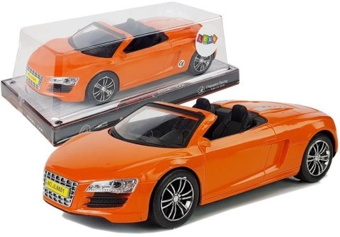 LEAN Toys Autko z Napędem Frykcyjnym Kabriolet Pomarańczowe 1:18