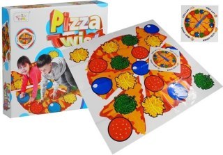 Aktywna Gra Zręcznościowa Rodzinna Pizza Twist Mata Tarcza Losująca