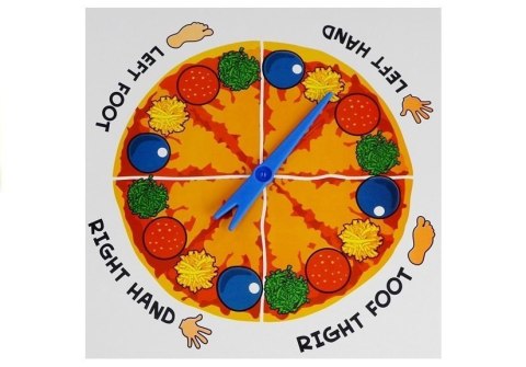 LEAN Toys Gra Zręcznościowa Pizza Twist Zakręcona Gra LEAN Toys Gra Zręcznościowa Pizza Twist Zakręcona Gra