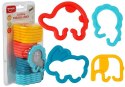 LEAN Toys Kształty Sensoryczne Zwierzątka Łańcuszek dla Niemowlaka