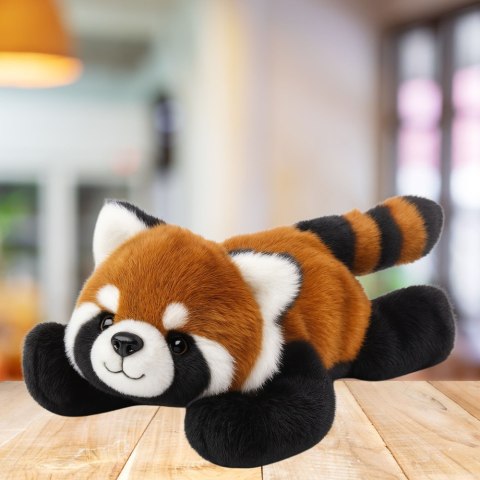 LEAN Toys Pluszowa Maskotka Przytulanka Panda Czerwona Ruda 30cm LEAN Toys Pluszowa Maskotka Przytulanka Panda Czerwona Ruda 30cm