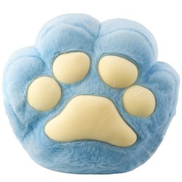 LEAN Toys Pluszowa Poduszka Przytulanka Z Kieszenią Na Ręce Ogrzewacz Niebieska 40cm
