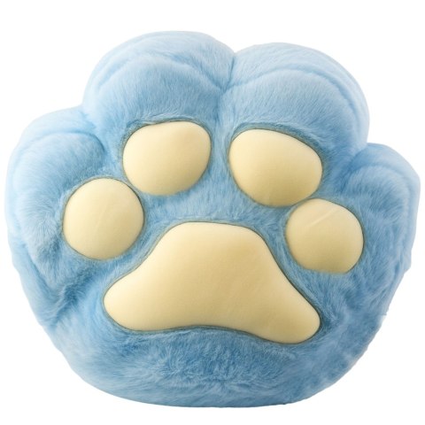 LEAN Toys Pluszowa Poduszka Przytulanka Z Kieszenią Na Ręce Ogrzewacz Niebieska 40cm