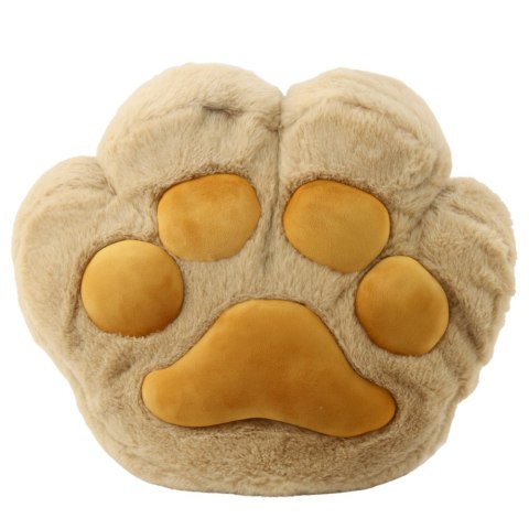 LEAN Toys Pluszowa Poduszka Z Kieszenią Na Ręce i Kocykiem Ogrzewacz Beżowa 40cm LEAN Toys Pluszowa Poduszka Z Kieszenią Na Ręce i Kocykiem Ogrzewacz Beżowa 40cm