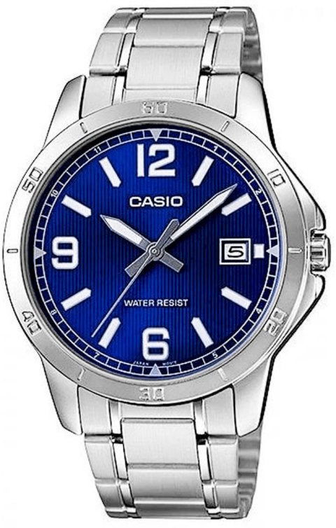 CASIO Zegarek Męski CASIO MTP-V004D-2BUDF + BOX