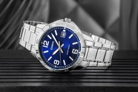CASIO Zegarek Męski CASIO MTP-V004D-2BUDF + BOX