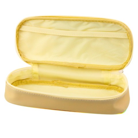 LEAN Piórnik Szkolny Przybornik Kosmiczne Tygryski Beżowy 24cm