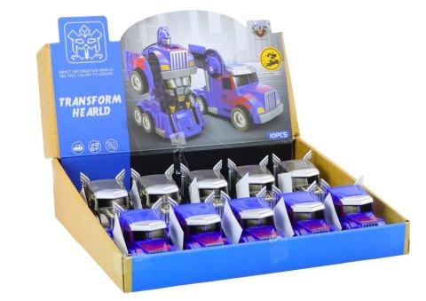 LEAN TOYS Auto-Robot Ciężarówka 2w1 Robot 2 Kolory LEAN TOYS Auto-Robot Ciężarówka 2w1 Robot 2 Kolory