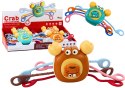 LEAN TOYS Interaktywny Sensoryczny Krab Edukacyjny Gryzak Dla Dzieci