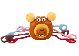 LEAN TOYS Interaktywny Sensoryczny Krab Edukacyjny Gryzak Dla Dzieci