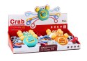 LEAN TOYS Interaktywny Sensoryczny Krab Edukacyjny Gryzak Dla Dzieci