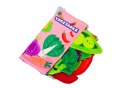 LEAN TOYS Książeczka Miękka Warzywa Szeleszcząca Piszcząca Kolorowa Dla Niemowląt