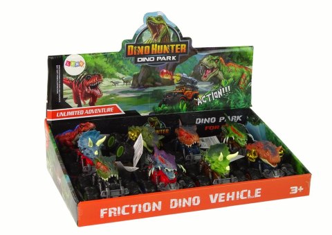 LEAN Toys Autko Auto Dinozaur Napęd Frykcyjny Terenowe LEAN Toys Autko Auto Dinozaur Napęd Frykcyjny Terenowe