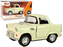 LEAN Toys Autko Metalowe Klasyk Otwierane Drzwi Dźwięk