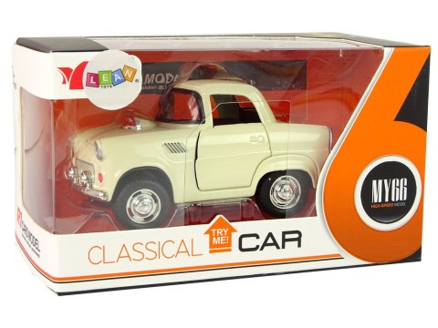 LEAN Toys Autko Metalowe Klasyk Otwierane Drzwi Dźwięk