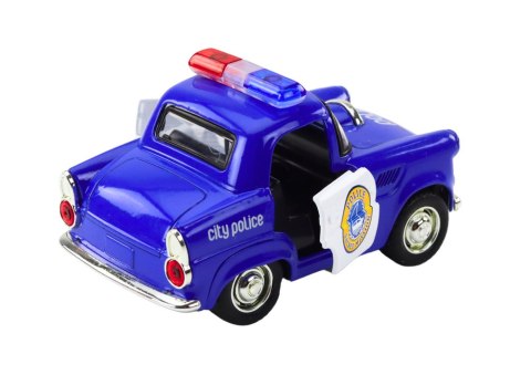 LEAN Toys Autko Policyjne Klasyczne 1:38 Napęd Światła Dźwięki Niebieski LEAN Toys Autko Policyjne Klasyczne 1:38 Napęd Światła Dźwięki Niebieski