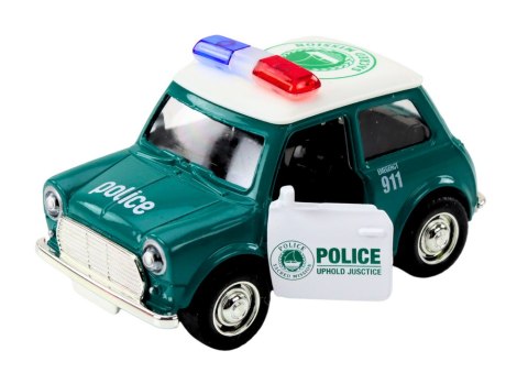 LEAN Toys Autko Policyjne Klasyczne 1:38 Napęd Światła Dźwięki Zielony LEAN Toys Autko Policyjne Klasyczne 1:38 Napęd Światła Dźwięki Zielony