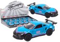 LEAN Toys Autko Samochód Sportowy 1:32 Napęd Frykcyjny Metalowy Turkusowy