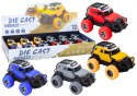 LEAN Toys Autko Terenowe 1:32 Metalowe Gumowe Koła Światła Dźwięki Napęd