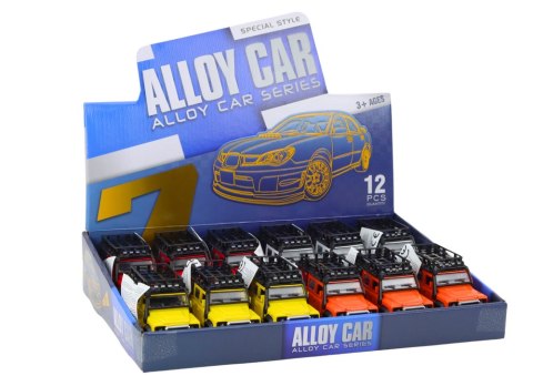 LEAN Toys Autko Terenowe 1:32 Światła Dźwięki Napęd Otwierane Drzwi Metalowy LEAN Toys Autko Terenowe 1:32 Światła Dźwięki Napęd Otwierane Drzwi Metalowy