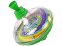 LEAN Toys Bączek Do Kręcenia Zabawka Kolory Diody LED Muzyka