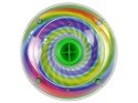 LEAN Toys Bączek Do Kręcenia Zabawka Kolory Diody LED Muzyka