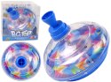 LEAN Toys Bączek Do Kręcenia Zabawka Kolory Diody LED Muzyka