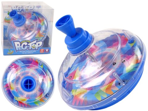 LEAN Toys Bączek Do Kręcenia Zabawka Kolory Diody LED Muzyka LEAN Toys Bączek Do Kręcenia Zabawka Kolory Diody LED Muzyka