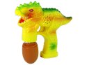 LEAN Toys Bańki Mydlane Dinozaur Płyn Do Baniek Jajko Żółte