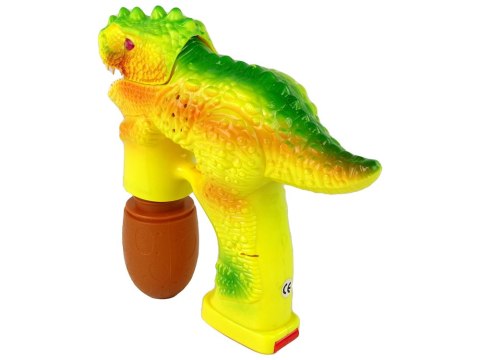 LEAN Toys Bańki Mydlane Dinozaur Płyn Do Baniek Jajko Żółte LEAN Toys Bańki Mydlane Dinozaur Płyn Do Baniek Jajko Żółte