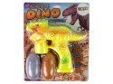 LEAN Toys Bańki Mydlane Dinozaur Płyn Do Baniek Jajko Żółte