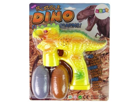 LEAN Toys Bańki Mydlane Dinozaur Płyn Do Baniek Jajko Żółte LEAN Toys Bańki Mydlane Dinozaur Płyn Do Baniek Jajko Żółte