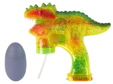 LEAN Toys Bańki Mydlane Dinozaur Płyn Do Baniek Jajko LEAN Toys Bańki Mydlane Dinozaur Płyn Do Baniek Jajko