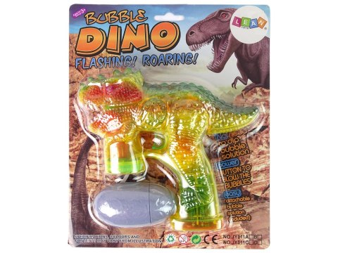 LEAN Toys Bańki Mydlane Dinozaur Płyn Do Baniek Jajko LEAN Toys Bańki Mydlane Dinozaur Płyn Do Baniek Jajko