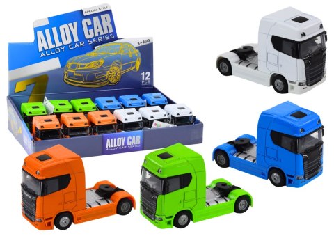 LEAN Toys Ciężarówka Bez Naczepy 1:32 Metalowa Światła Dźwięki Napęd