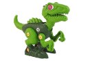 LEAN Toys Dinozaur Do Rozkręcania Majsterkowanie Zielony