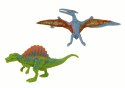 LEAN Toys Dinozaury Zestaw Samochód Z Rakietą Przyczepa