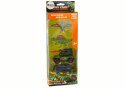 LEAN Toys Dinozaury Zestaw Samochód Z Rakietą Przyczepa