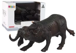 LEAN Toys Duża Figurka Kolekcjonerska Bawół Afrykański Zwierzęta Świata