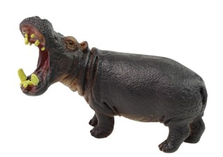 LEAN Toys Duża Figurka Kolekcjonerska Hipopotam Zwierzęta Świata