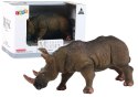 LEAN Toys Duża Figurka Kolekcjonerska Nosorożec Zwierzęta Świata
