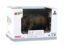 LEAN Toys Duża Figurka Kolekcjonerska Nosorożec Zwierzęta Świata