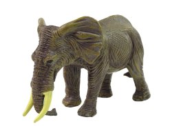 LEAN Toys Duża Figurka Kolekcjonerska Słoń Zwierzęta Świata