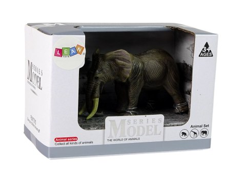 LEAN Toys Duża Figurka Kolekcjonerska Słoń Zwierzęta Świata LEAN Toys Duża Figurka Kolekcjonerska Słoń Zwierzęta Świata