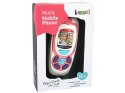 LEAN Toys Dziecięcy Edukacyjny Telefon Komórkowy Melodia Różowy