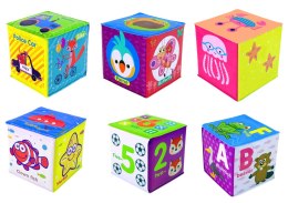 LEAN Toys Edukacyjne Klocki Piankowe Dla Malucha Układanka Obrazki