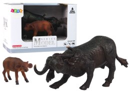 LEAN Toys Figurka Bawoła Cielątko Zwierzęta Afrykańskie Zoo