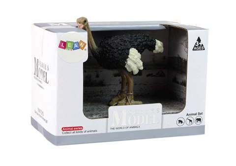 LEAN Toys Figurka kolekcjonerska Struś Seria Zwierzęta Świata LEAN Toys Figurka kolekcjonerska Struś Seria Zwierzęta Świata
